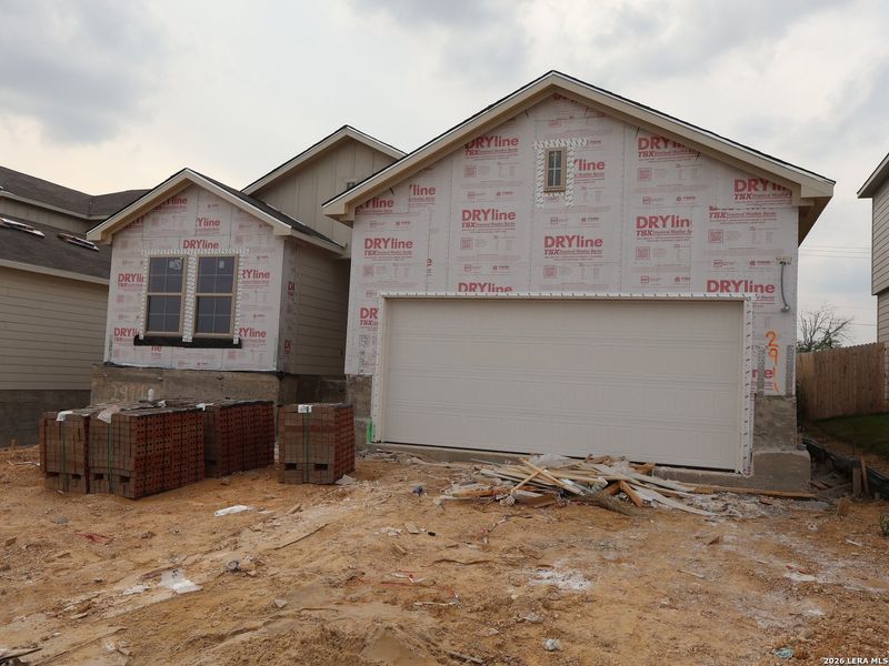 In-progress construction of a new home in Paloma Park, Converse, TX (Image 19).