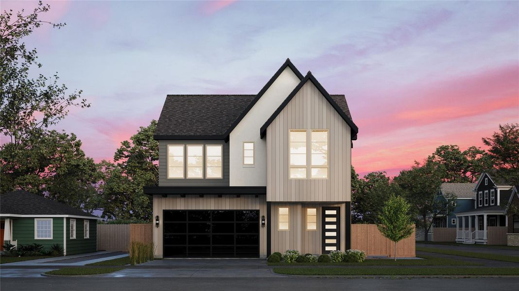 A balance of luxury & modern day living. This 2-story, 3-4bed/3.5ba home features high end finishes, energy efficient home, private driveway & backyard w/pest system. Others include granite/quartz counters, Fisher Paykel appl., 2 luxurious prim. closets, game rm, intricate carpentry, oak engineered floors, & more. Freeways, Retail, Restaurants, Gym, Groceries, you name it, it's just minutes away. ASK ABOUT AVAIL SELECTIONS DURING CONSTRUCTION ONLY.