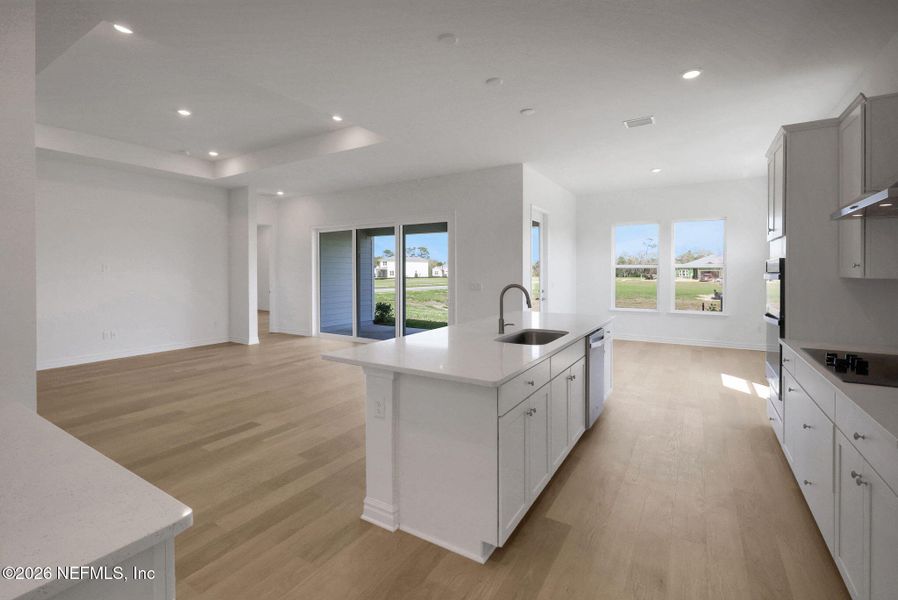 Furnished interior view inside a new home in Veranda Bay, Flagler Beach (Image 10).