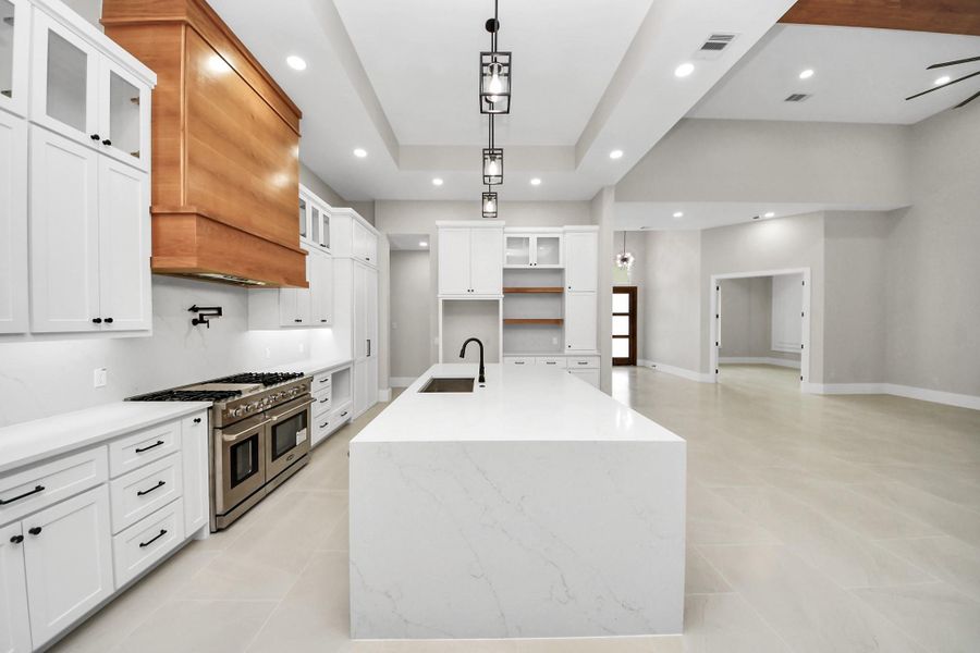 Furnished interior view inside a new home in , Porter (Image 10).