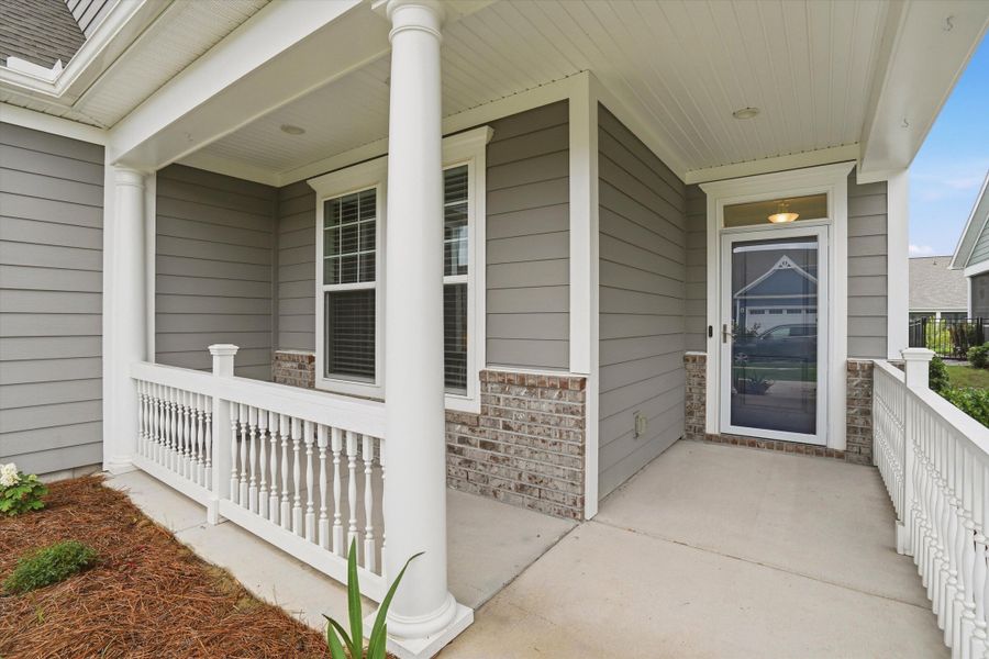 Exterior details and patio area of a home in , Summerville (Image 4).