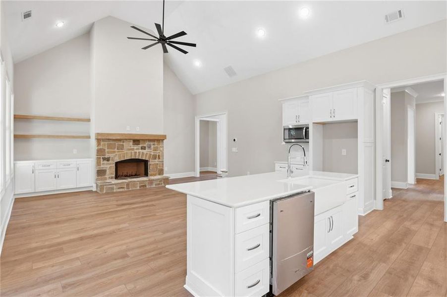 Furnished interior view inside a new home in , Powder Springs (Image 7).