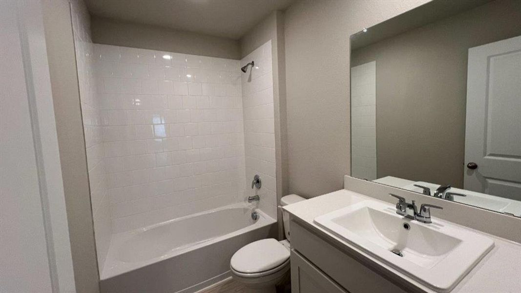 Furnished interior view inside a new home in Rosewood at Beltmill, Fort Worth (Image 7).