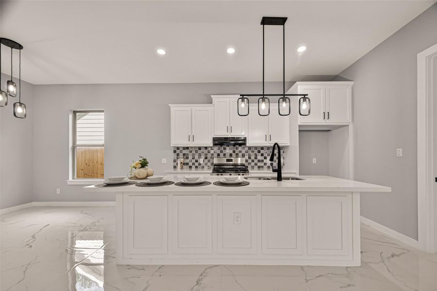 Furnished interior view inside a new home in , Houston (Image 14). Furnished interior view inside a new home in , Houston (Image 14).