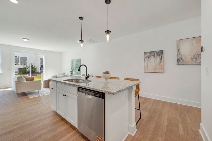 Furnished interior view inside a new home in Powell, Angier (Image 10).