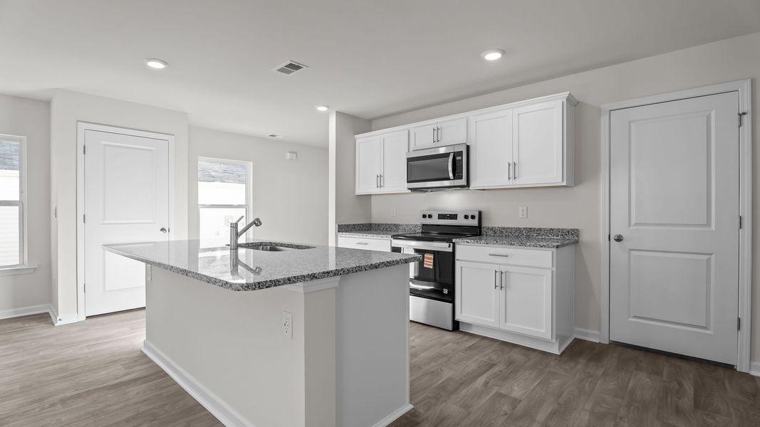 Furnished interior view inside a new home in Hunter Hill, Rocky Mount (Image 7).