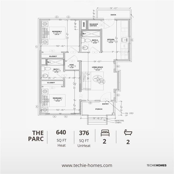 2D floor plan layout of this home in , Norcross, GA (Image 4).