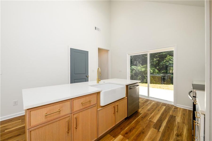 Furnished interior view inside a new home in , Atlanta (Image 10).