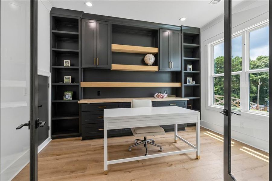 Furnished interior view inside a new home in , Braselton (Image 39).