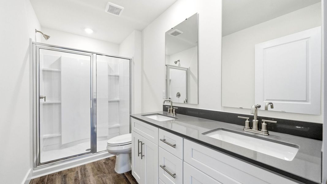 Furnished interior view inside a new home in The Arbor Townhomes, Kingsport (Image 8).