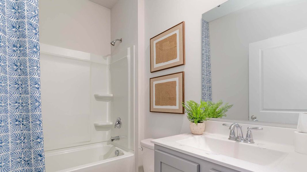 Furnished interior view inside a new home in The Reserve at Wild Horse, Conway (Image 11).