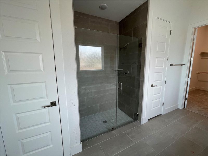 Walk-in Showe in Primary Bath Walk-in Showe in Primary Bath