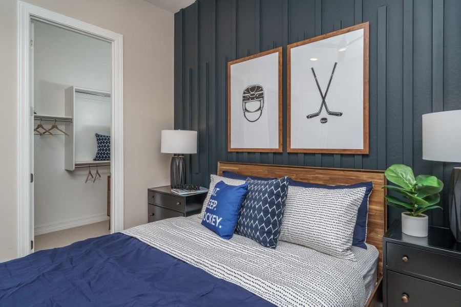 Furnished interior view inside a new home in The Ridge at Sienna Hills, Buckeye (Image 26).