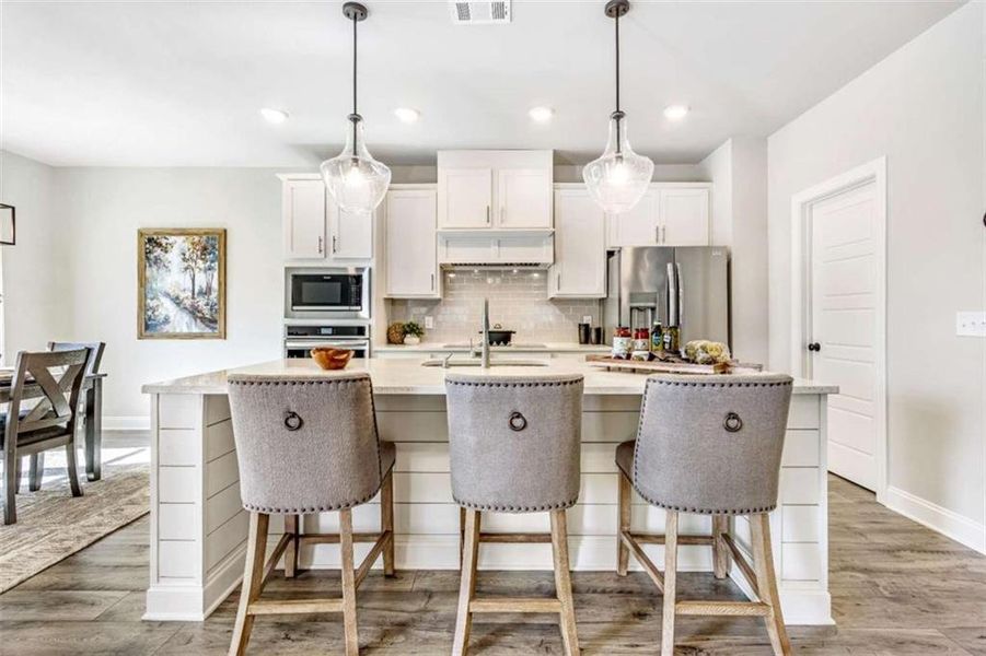 Furnished interior view inside a new home in Ridge Pointe, Athens (Image 33).