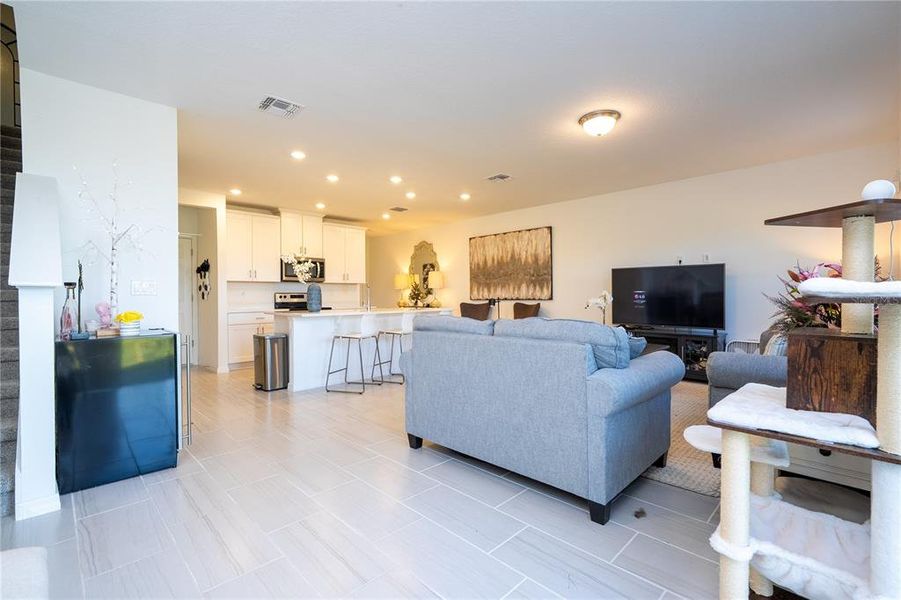 Furnished interior view inside a new home in , St. Cloud (Image 52). Furnished interior view inside a new home in , St. Cloud (Image 52).