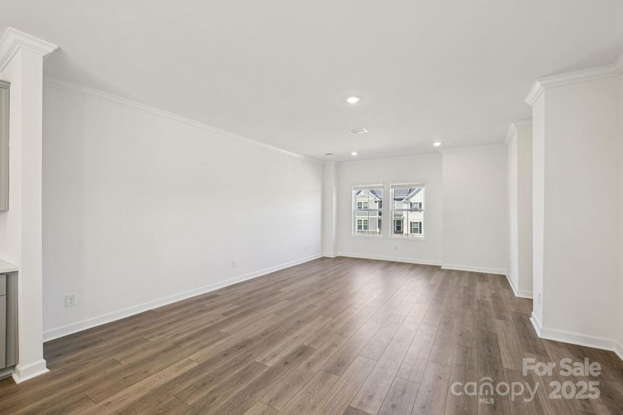 Spacious, unfurnished interior of a new home in Meadows at Wilson Farms - The Heights Series, Fort Mill (Image 24).