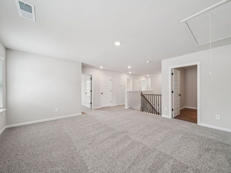 Spacious, unfurnished interior of a new home in Vines at Mill Creek - Estate Series, Braselton (Image 15).