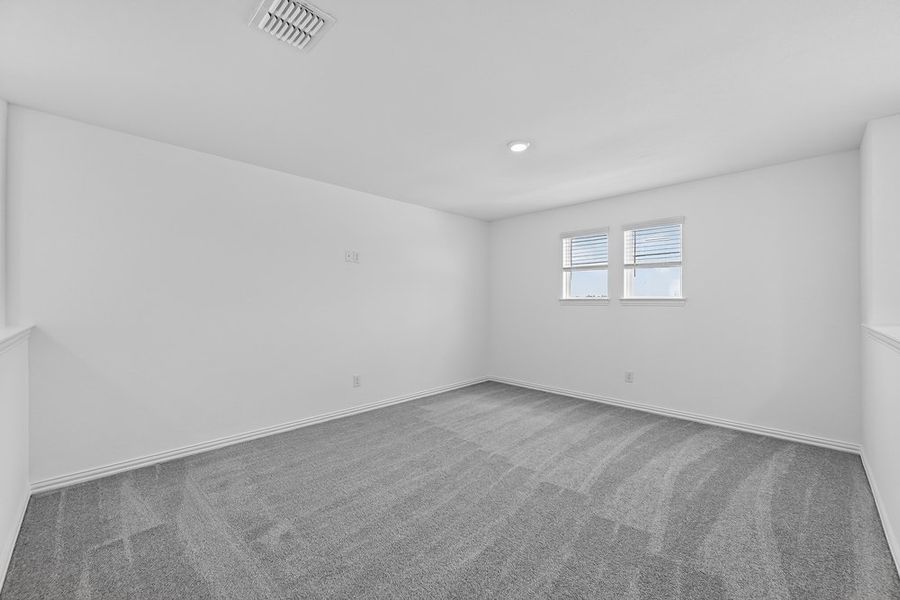 Spacious, unfurnished interior of a new home in River Ridge, Crandall (Image 26). Spacious, unfurnished interior of a new home in River Ridge, Crandall (Image 26).