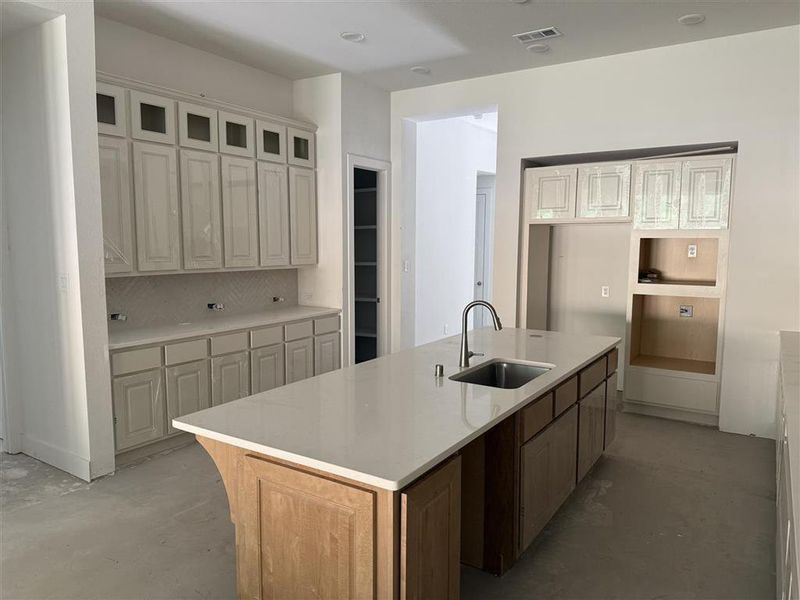 Furnished interior view inside a new home in COLTON: 60ft. lots, Magnolia (Image 14).