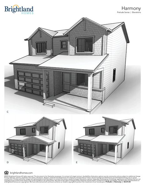 Harmony Elevations