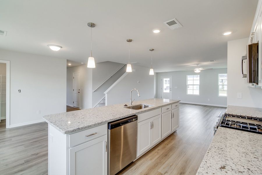 Furnished interior view inside a new home in Winston Point, Gilbert (Image 8). Furnished interior view inside a new home in Winston Point, Gilbert (Image 8).