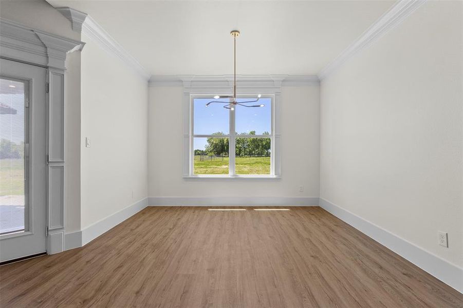 Spacious, unfurnished interior of a new home in Briar Branch Estates, Celeste (Image 35). Spacious, unfurnished interior of a new home in Briar Branch Estates, Celeste (Image 35).
