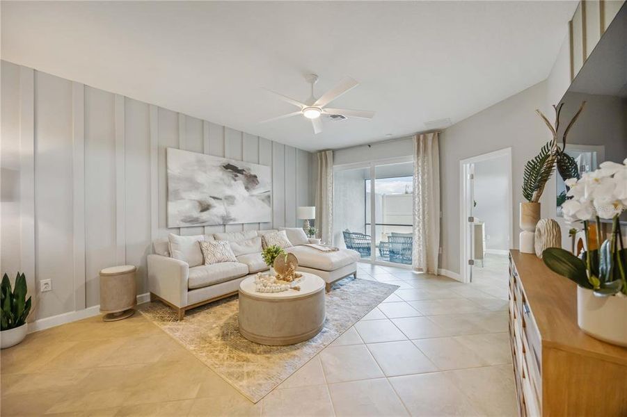 Furnished interior view inside a new home in , Englewood (Image 16).
