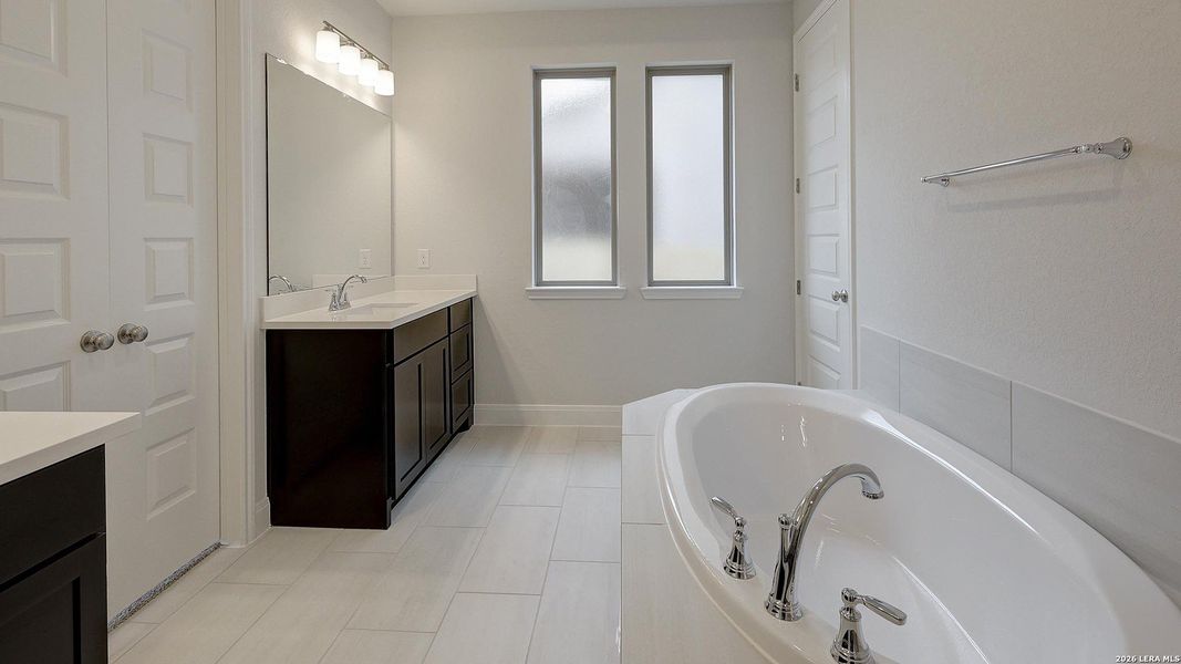 Furnished interior view inside a new home in Kallison Ranch, San Antonio (Image 6).