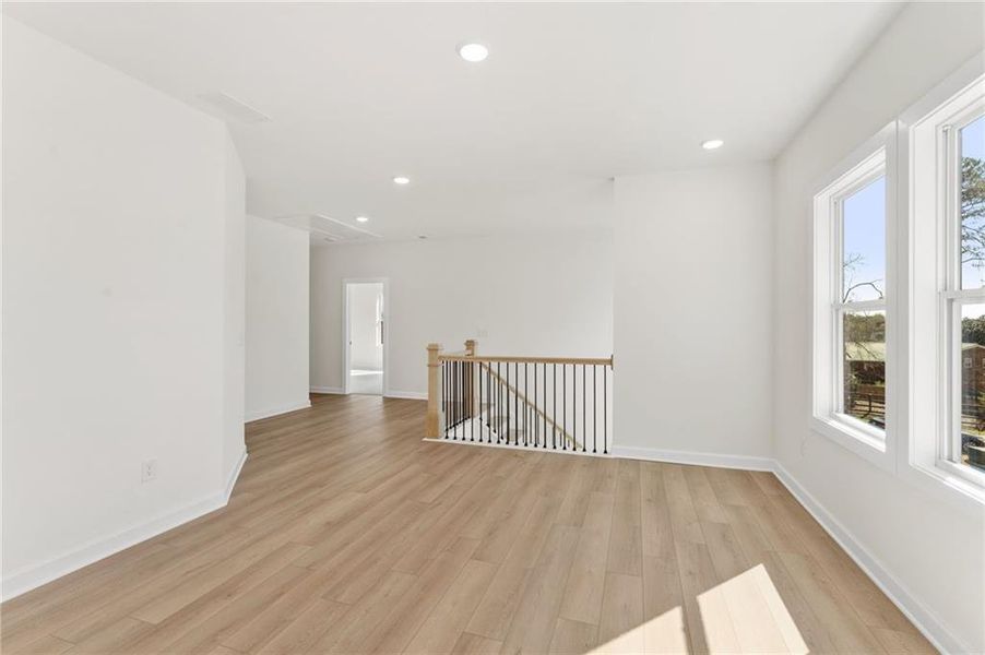 Spacious, unfurnished interior of a new home in The Reserve at Knollwood, Canton (Image 24).