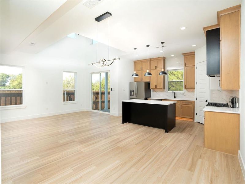 Furnished interior view inside a new home in , Dallas (Image 17). Furnished interior view inside a new home in , Dallas (Image 17).