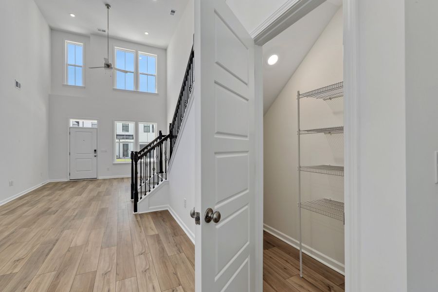 Spacious, unfurnished interior of a new home in Bally Castle, Murrells Inlet (Image 19). Spacious, unfurnished interior of a new home in Bally Castle, Murrells Inlet (Image 19).