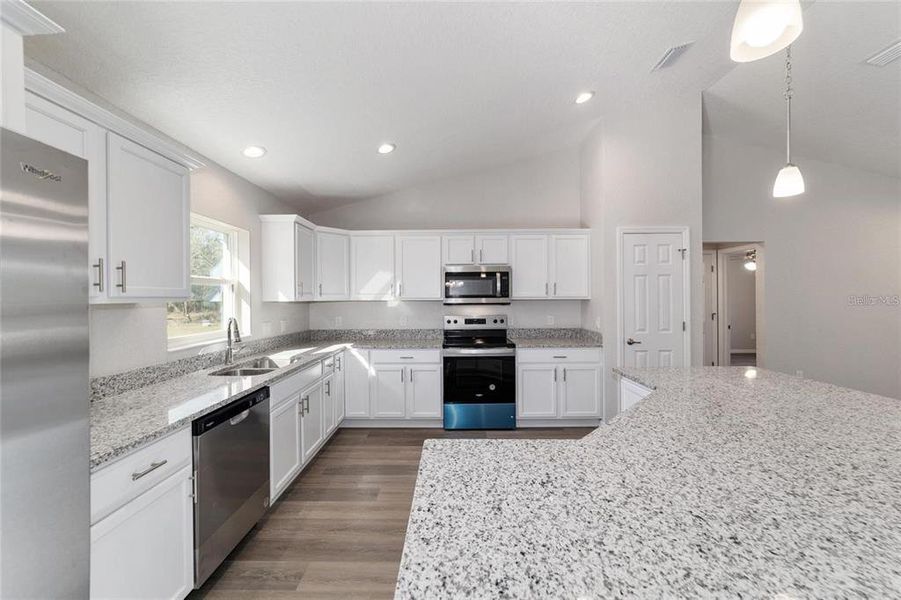 Furnished interior view inside a new home in , Dunnellon (Image 9).