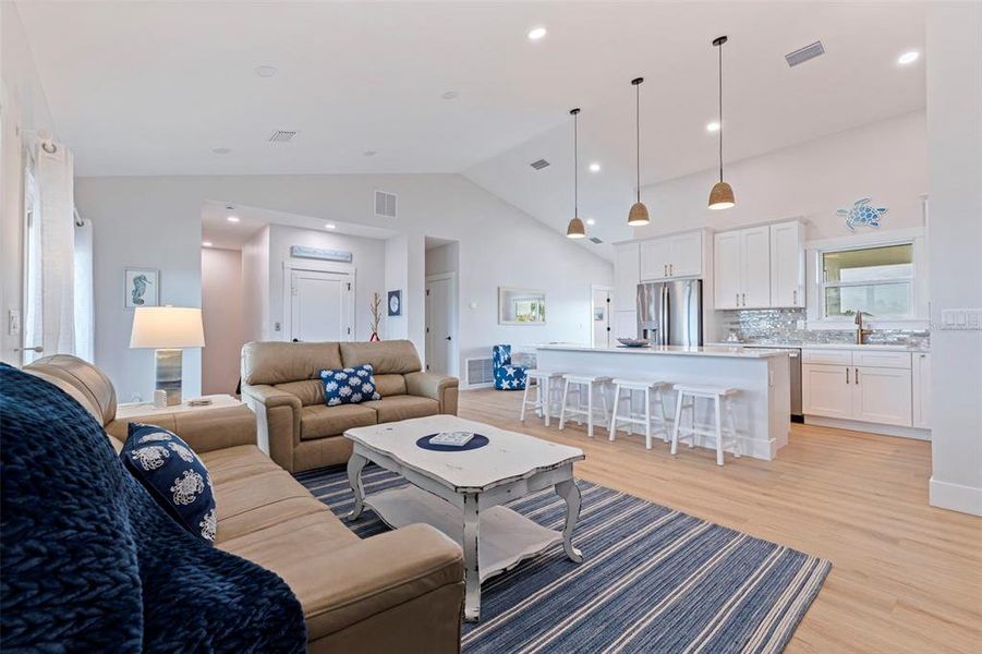 Furnished interior view inside a new home in , Treasure Island (Image 8). Furnished interior view inside a new home in , Treasure Island (Image 8).