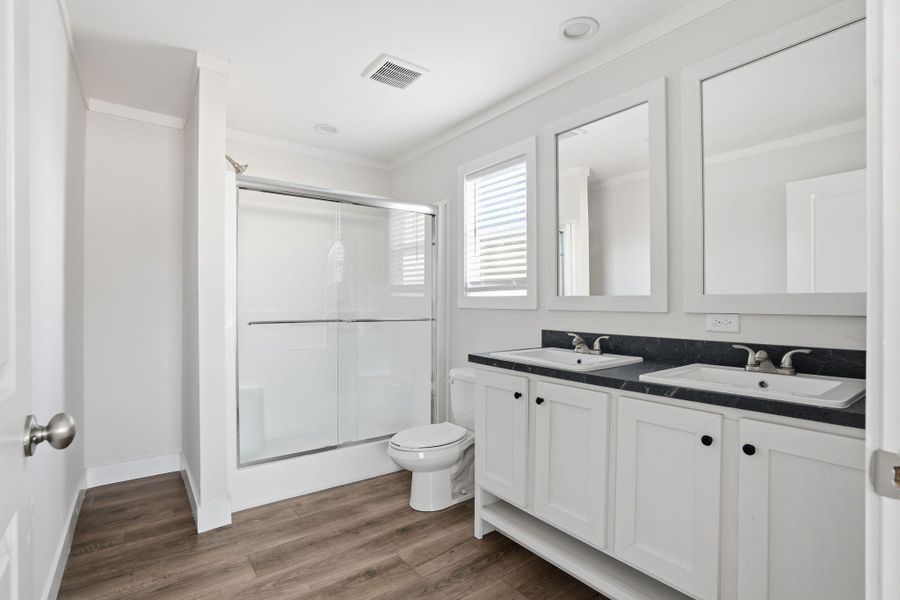 Furnished interior view inside a new home in , Conway (Image 6).