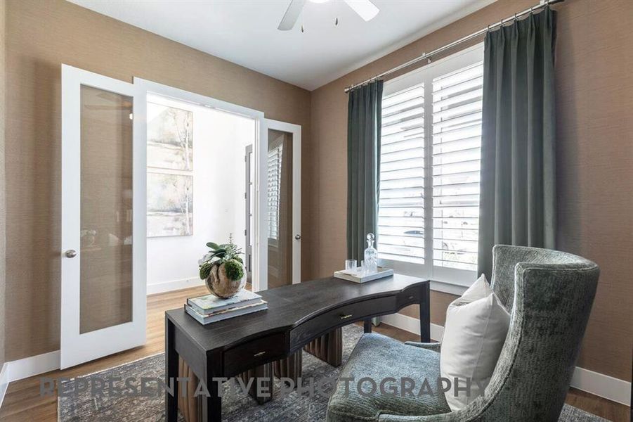 Furnished interior view inside a new home in Goodland, Venus (Image 18).
