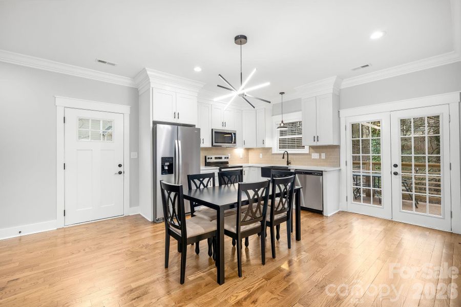 Furnished interior view inside a new home in , Charlotte (Image 14).