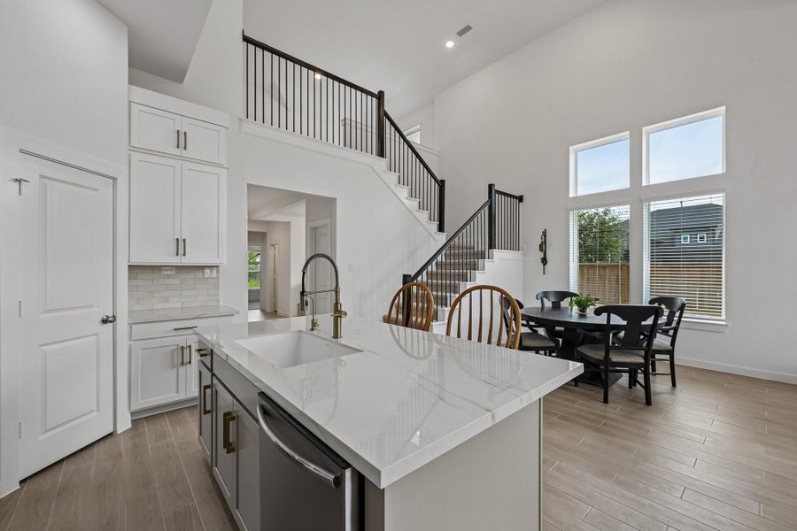 Furnished interior view inside a new home in Jubilee 45', 70', Hockley (Image 13).