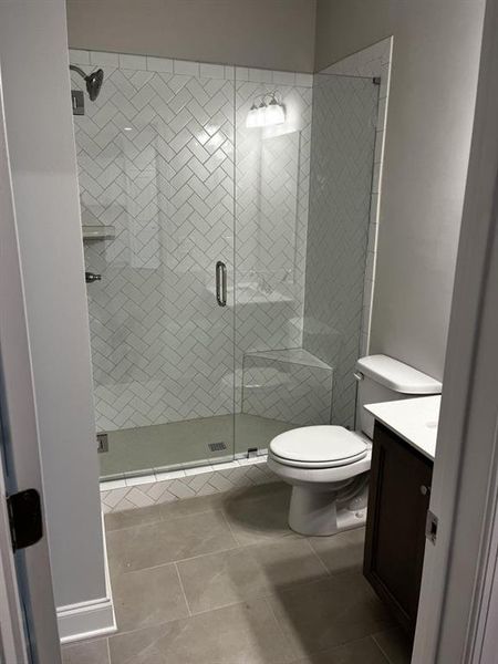 Furnished interior view inside a new home in , Suwanee (Image 11).