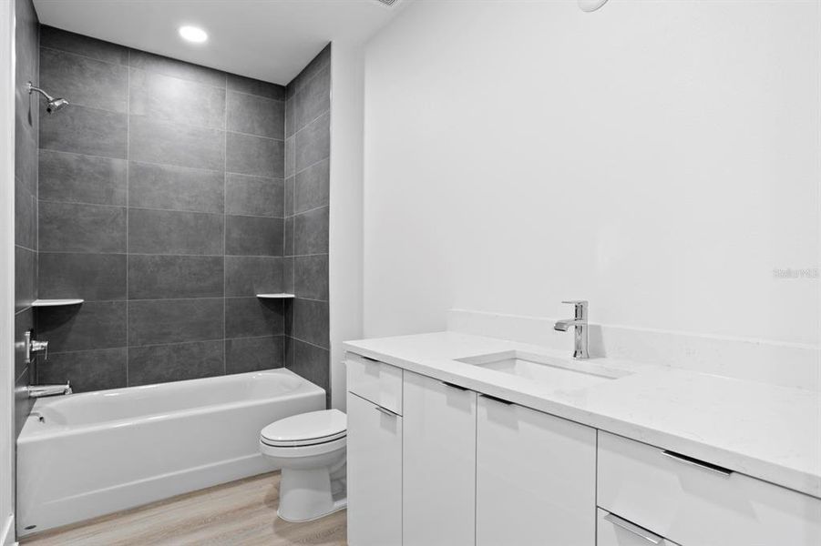 Furnished interior view inside a new home in Residences at Town Center, Madeira Beach (Image 8).