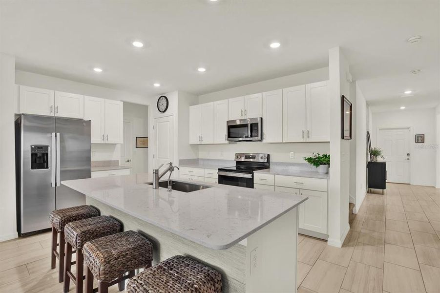Furnished interior view inside a new home in Mirada, San Antonio (Image 35).