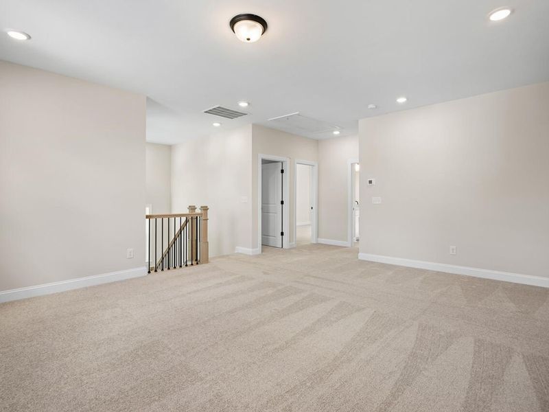 Spacious, unfurnished interior of a new home in Rockport, Wake Forest (Image 64).