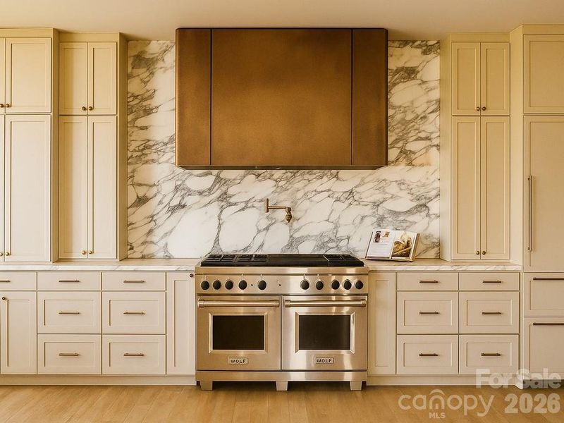Furnished interior view inside a new home in , Asheville (Image 7).