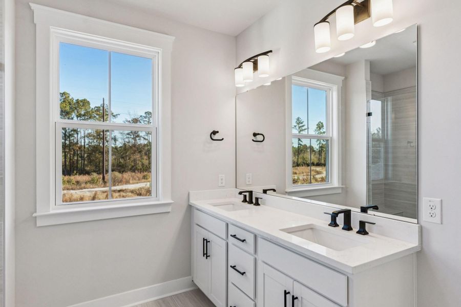 Furnished interior view inside a new home in Nexton, Summerville (Image 12).