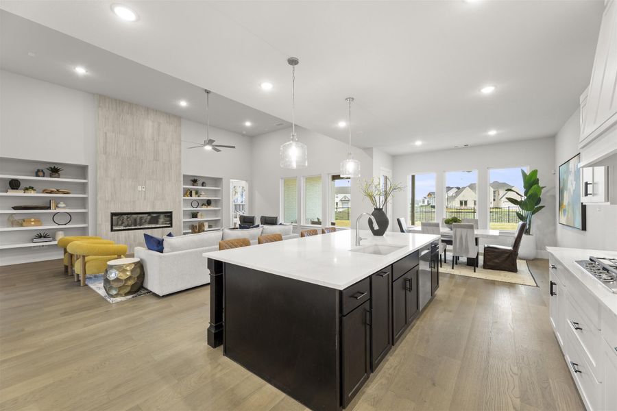 2D floor plan layout for the Tahiti by Stonefield Homes in Heath Golf and Yacht: Elegante' Series, Heath, TX (Image 15). 2D floor plan layout for the Tahiti by Stonefield Homes in Heath Golf and Yacht: Elegante' Series, Heath, TX (Image 15).