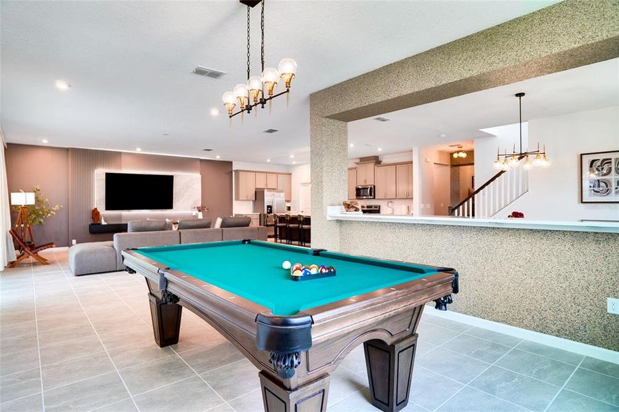 Furnished interior view inside a new home in , Kissimmee (Image 11).