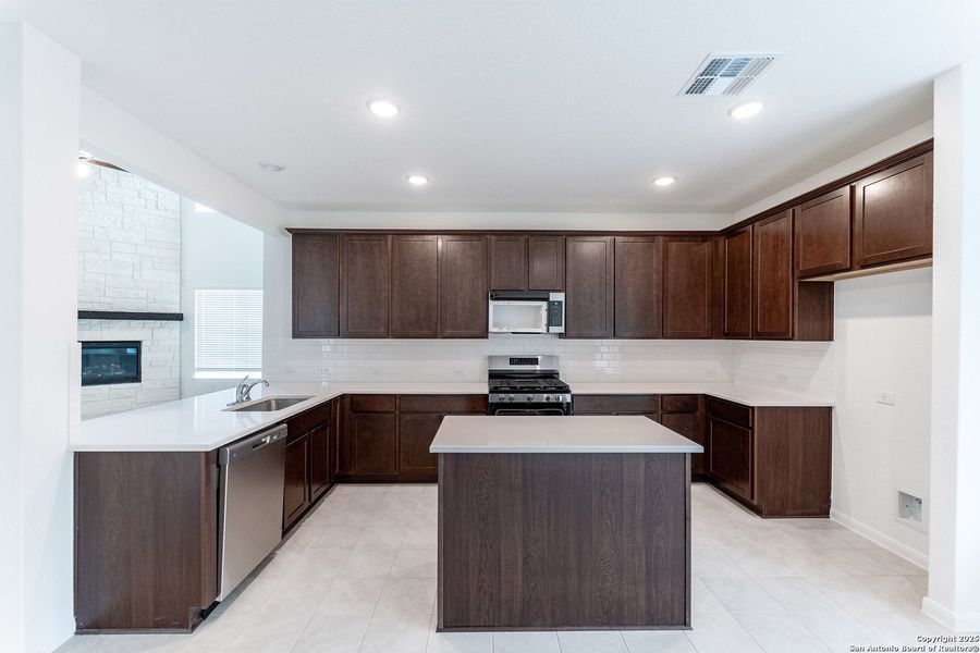 Furnished interior view inside a new home in Arcadia Ridge, San Antonio (Image 7).