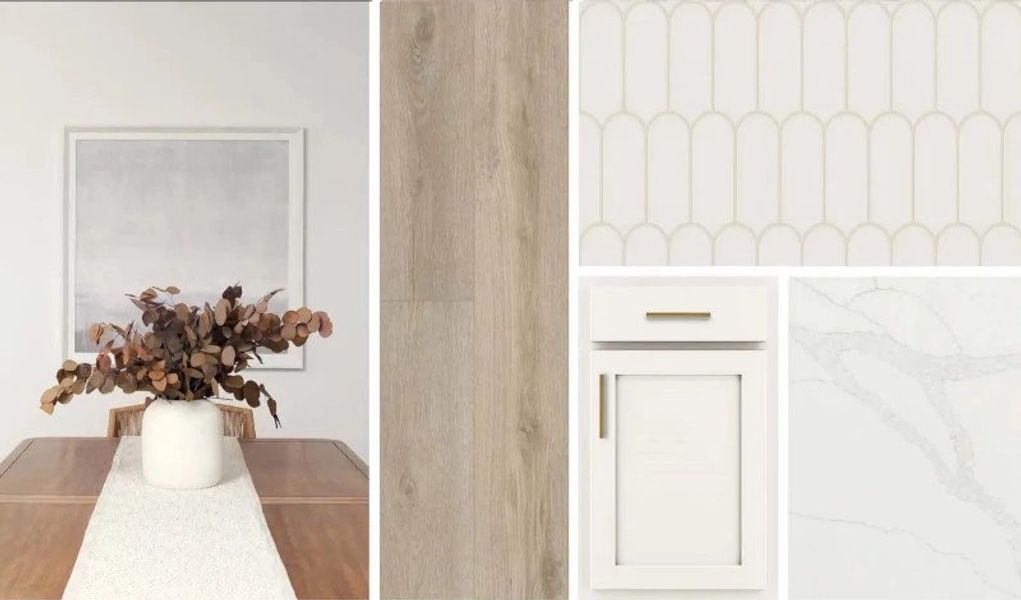 Sample of building materials used in homes in Spring Creek Trails, Magnolia (Image 17).