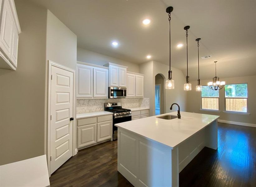 Furnished interior view inside a new home in , Crandall (Image 4).