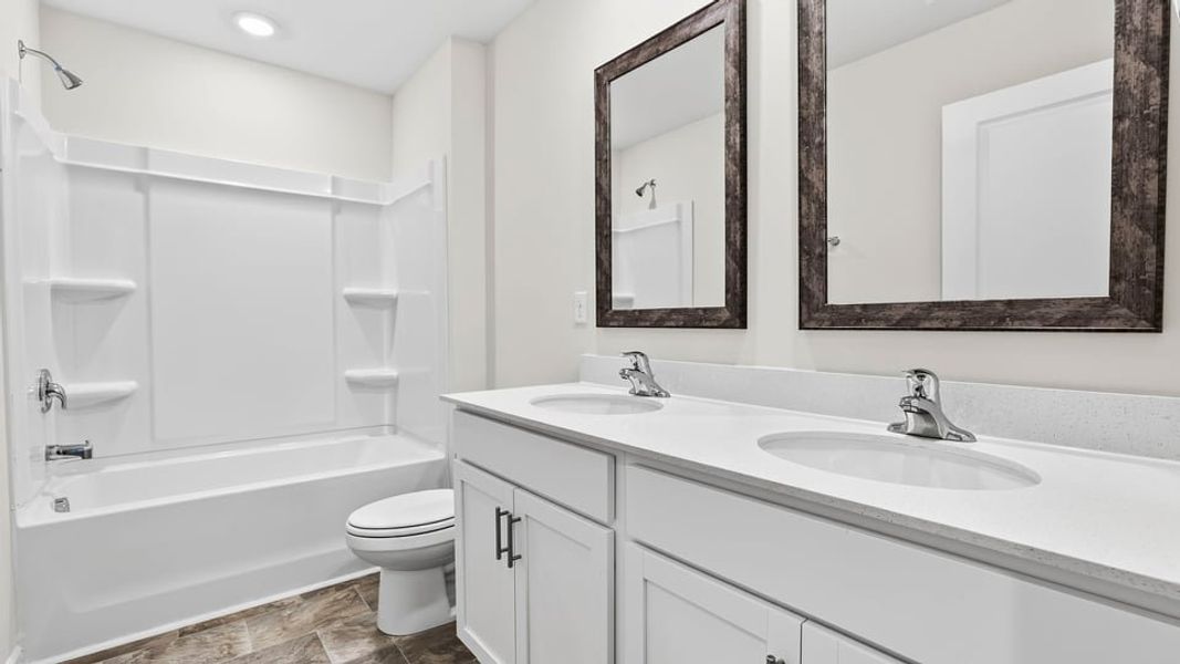 Furnished interior view inside a new home in Spring Ridge, Anderson (Image 10).
