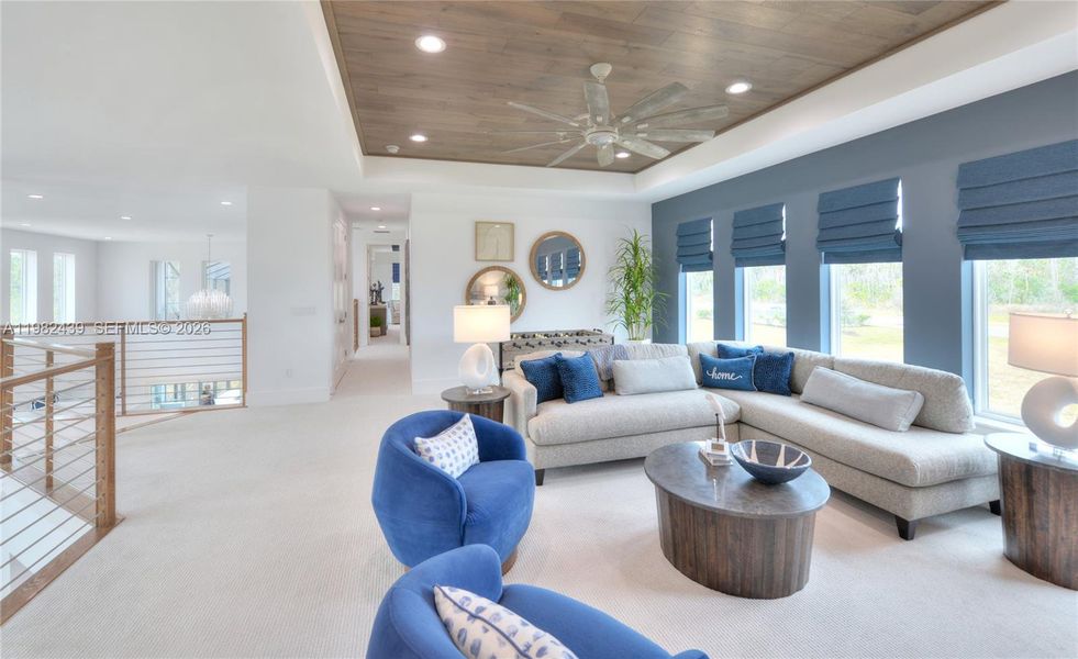 Furnished interior view inside a new home in Veranda Bay, Flagler Beach (Image 31).